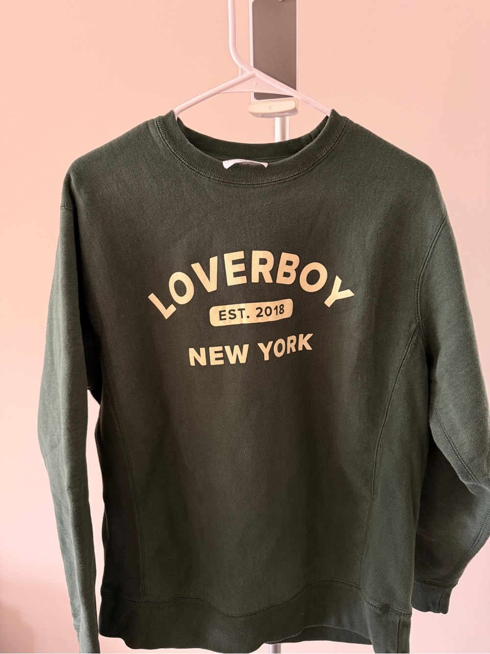 LOVERBOY Forest Green Crewneck Sweatshirt